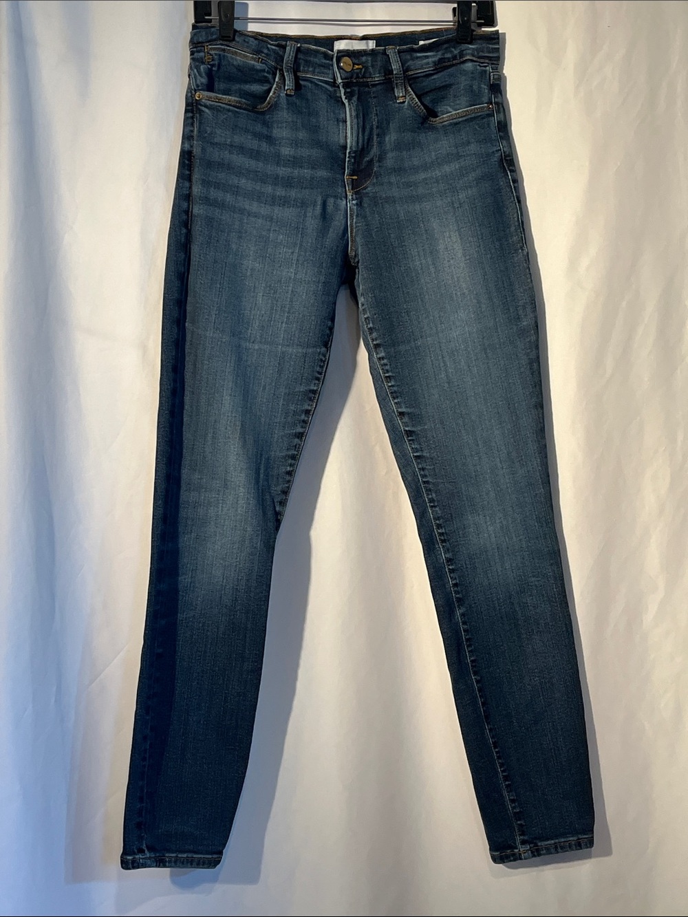 Frame Denim Women's Dark Blue Le High Skinny Jeans